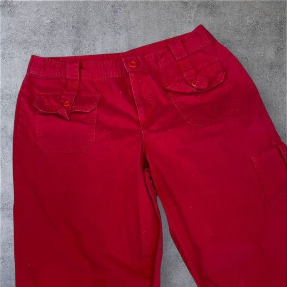 Vintage Red 100% Cotton Shorts 10
